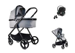 iBEBE Ice + Cybex Aton B2 i-Size 05 black 2024