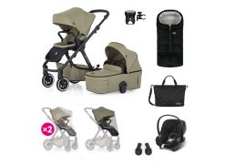 PETITE&MARS Icon Air XXL + Cybex Aton B2 mossy green 2024