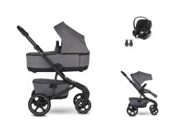 EASYWALKER Jimmey Set Lite + Aton B2 i-Size iris grey 2024