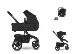 EASYWALKER Jimmey Set Lite + Aton B2 i-Size pepper black 2024