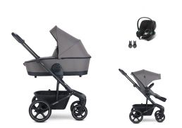 EASYWALKER Harvey5 Set Lite + Aton B2 i-Size pebble grey 2024
