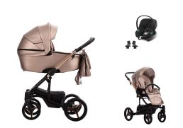 BEBETTO Torino Pro Si + Cybex Aton B2 i-Size 02/black 2024