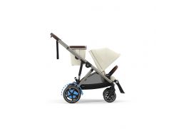 CYBEX e-Gazelle S + fusak Snøgga 2 ZADARMO seashell beige 2025