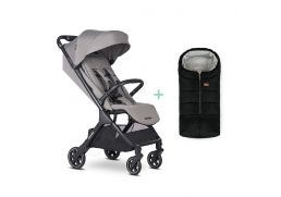 EASYWALKER Jackey 2 + fusak Jibot pebble grey 2024