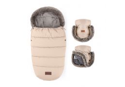 PETITE&MARS Fusak 4v1 Comfy + rukávnik Furry rose petal 2025