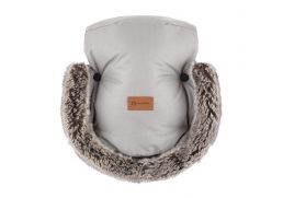 PETITE&MARS Rukávnik Furry champagne shower 2025