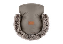 PETITE&MARS Rukávnik Furry mocha mousse 2025