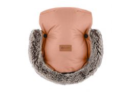 PETITE&MARS Rukávnik Furry pastel peach 2025