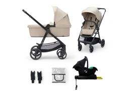 KINDERKRAFT Newly + Mink Pro + Isofix sand beige 2024