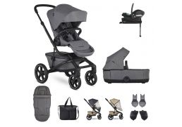 EASYWALKER Jimmey Travel Set XXL + Aton B2 i-Size + Base One iris grey 2024