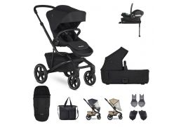 EASYWALKER Jimmey Travel Set XXL + Aton B2 i-Size + Base One pepper black 2024