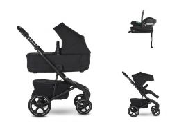 EASYWALKER Jimmey Set Lite + Aton B2 i-Size + Base One pepper black 2024