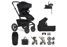 EASYWALKER Jimmey Air Travel Set XXL + Aton B2 i-Size + Base One pepper black 2024