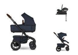 EASYWALKER Jimmey Air Set Lite + Aton B2 i-Size + Base One indigo blue 2024