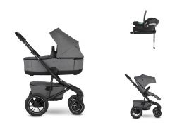 EASYWALKER Jimmey Air Set Lite + Aton B2 i-Size + Base One iris grey 2024