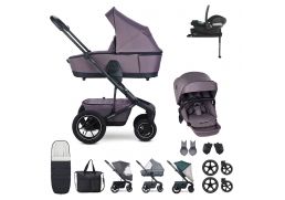 EASYWALKER Harvey5 Air Premium Set XXL + Aton B2 i-Size + Base One granite purple 2024