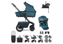 EASYWALKER Harvey5 Air Premium Set XXL + Aton B2 i-Size + Base One jade green 2024