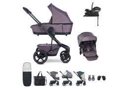 EASYWALKER Harvey5 Premium Set XXL + Aton B2 i-Size + Base One granite purple 2024