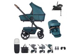 EASYWALKER Harvey5 Premium Set XXL + Aton B2 i-Size + Base One jade green 2024