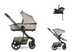 EASYWALKER Harvey5 Premium Set Lite + Aton B2 i-Size + Base One pearl taupe 2024