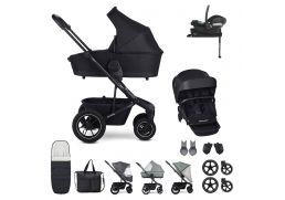 EASYWALKER Harvey5 Air Set XXL + Aton B2 i-Size + Base One midnight black 2024