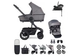 EASYWALKER Harvey5 Air Set XXL + Aton B2 i-Size + Base One pebble grey 2024
