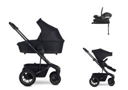 EASYWALKER Harvey5 Air Set Lite + Aton B2 i-Size + Base One midnight black 2024