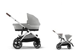 CYBEX Gazelle S + Gazelle S Cot S Set stone grey 2025