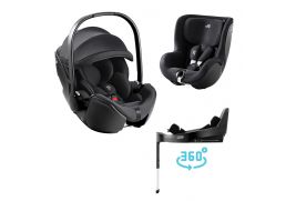 BRITAX RÖMER Baby-Safe Pro + Dualfix 5Z Classic + Vario Base 5Z deep black 2024