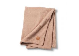 ELODIE DETAILS Zamatova deka pink bouclé 2024