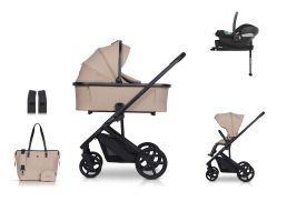 CAVOE Moi XL Set Complete + Cybex Aton B2 + Base One macaroon 2025