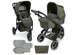ABC DESIGN Salsa Run 5 + Carrycot Set avocado 2025