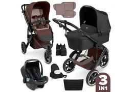ABC DESIGN Salsa Run 5 + Carrycot + Tulip Travel Set umbra 2025