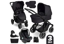 ABC DESIGN Salsa 5 Air + Tulip Travel Set coal 2025