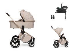 MUUVO Boho Travel Set + Cybex Aton B2 i-Size + Base One brown 2025
