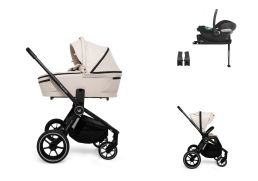 MUUVO Quick 4.0 Travel Set + Cybex Aton B2 i-Size + Base One desert sand 2025