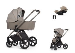 VENICCI Upline 2 Travel Set + Cybex Cloud G Plus taupe 2025