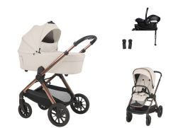 ESPIRO Code Travel Set + Cybex Aton B2 i-Size + Base One 09 brave ecru 2025