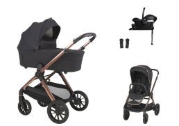 ESPIRO Code Travel Set + Cybex Aton B2 i-Size + Base One 10 clever black 2025