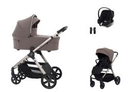 ESPIRO Only Travel Set + Cybex Aton B2 i-Size 408 nude brown 2025