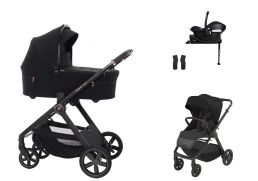ESPIRO Only Travel Set + Cybex Aton B2 i-Size + Base One 410 stylish black 2025