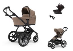 THULE Urban Glide 4-wheel magnetic buckle Set + Maple tinted taupe 2025