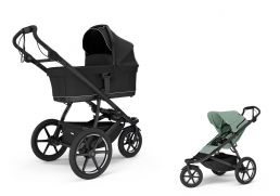 THULE Urban Glide 3 magnetic buckle Set mist green 2025