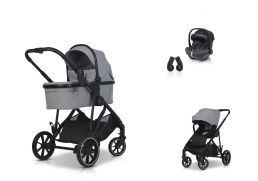 EASY GO Duoflex Set Travel Set cloud grey 2025