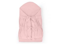 PETITE&MARS Šnurovacia zavinovačka Nurse s pevnou kokosovou vložkou dusty pink