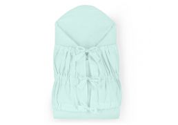 PETITE&MARS Šnurovacia zavinovačka Nurse s pevnou kokosovou vložkou frosted mint