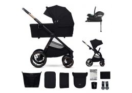 KINDERKRAFT Nea 2 + Cybex Aton B2 + Base One midnight black 2025