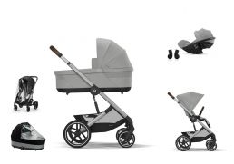 CYBEX Balios S Lux 2.0 Bundle L stone grey 2025