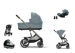 CYBEX Balios S Lux 2.0 Bundle L stormy blue 2025