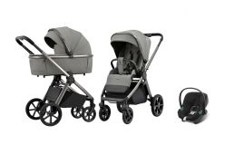 CARRELLO Omega + Cybex Aton B2 i-Size superb grey 2025